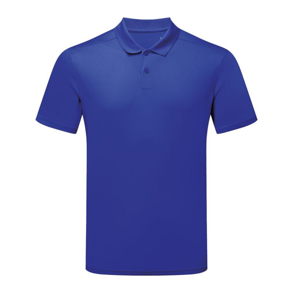 TriDri Mens Ion-Charge Panelled Polo Shirt / Royal Blue